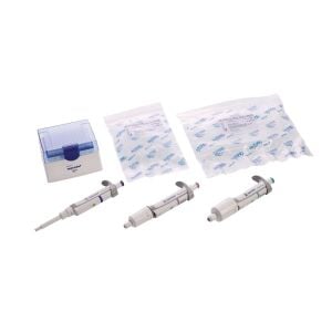 EPPENDORF Research plus 3'lü Pipet Seti Option 3 | 100–1000 µL / 0,5–5 / 1–10 mL
