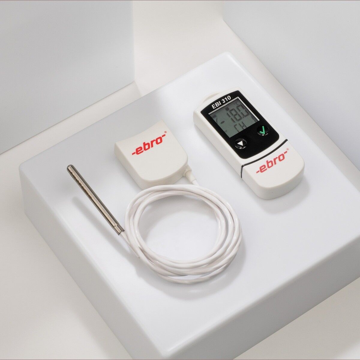 EBRO EBI 310 TE Veri Kaydedici | Sıcaklık Kaydedici -200°C … +250°C USB Bağlantılı Harici Problu