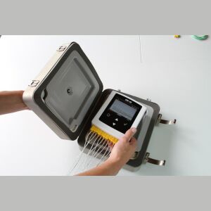 EBRO EBI 40 TC-02 Veri Kaydedici | Sıcaklık Kaydedici -200 °C...+1200 °C LCD ekranlı Proba göre