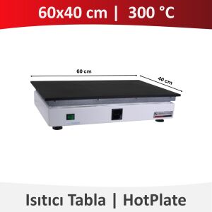 ELEKTROMAG M 4060 Isıtıcı Tabla (Hot Plate) 40x60 cm / 300 °C