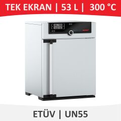 MEMMERT UN 55 Etüv | Doğal Hava Sirkülasyonlu | 53 L | 300 °C
