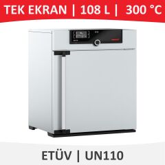 MEMMERT UN 110 Etüv | Doğal Hava Sirkülasyonlu | 108 L | 300 °C