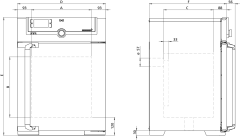 MEMMERT UF 55 Fanlı Etüv | 53 L | 300 °C