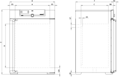 MEMMERT UF 260 Fanlı Etüv | 256 L | 300 °C