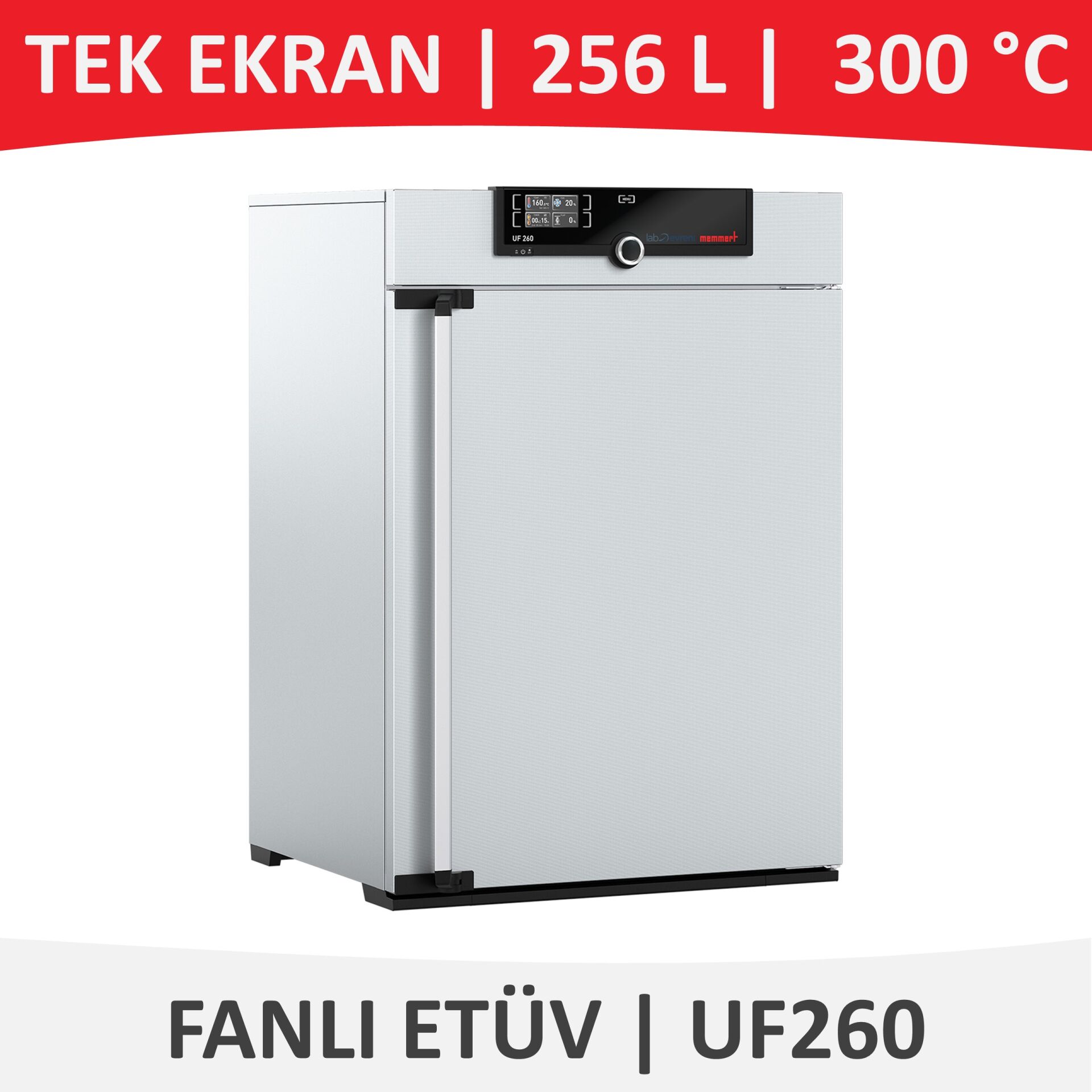 MEMMERT UF 260 Fanlı Etüv | 256 L | 300 °C
