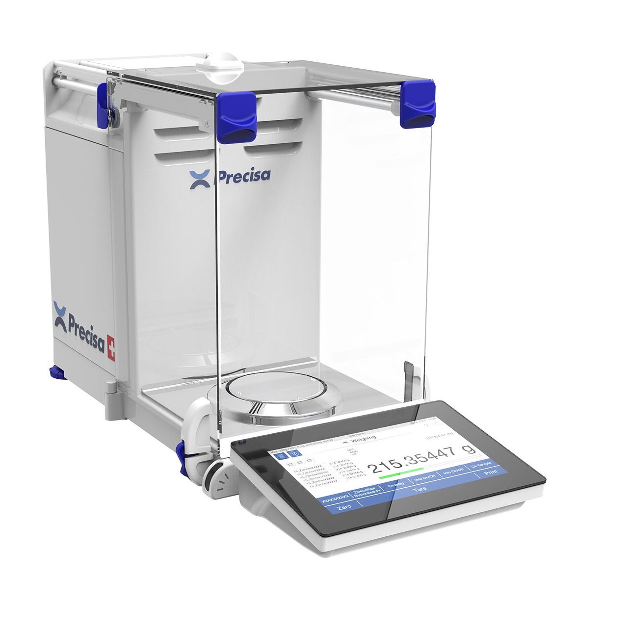 Precisa HA 125SM-DR Semi Mikro Terazi | 105/225 g | 0,01/0,1 mg | Ø80 mm | Oto CAL