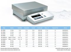 Precisa IBK 34000D Endüstriyel Terazi | 34100 g | 0,1 g | 400X300 mm | Oto CAL