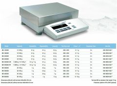 Precisa IBK 40000G Endüstriyel Terazi | 40000 g | 1 g | 400X300 mm | Oto CAL
