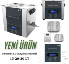 SLAB SR-UC-150D Ultrasonik Su Banyosu | 15 Litre | 80 °C