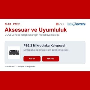 DLAB PS2.2 Geçmeli Mikroplaka Kelepçesi | 18901361