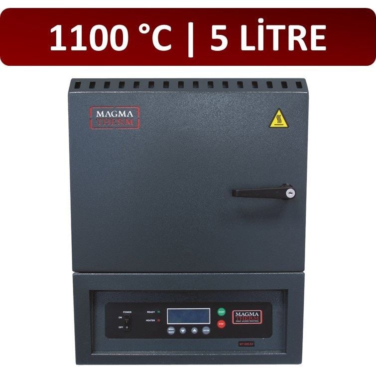 Magmatherm Kül Fırını | MT-1100-5-B2 | Standart Seri | 1100 °C | 5 Litre