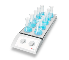 DLAB MS-H-S10 Isıtıcılı Manyetik Karıştırıcı | 10 Pozisyonlu | 1100 RPM | 120 ℃