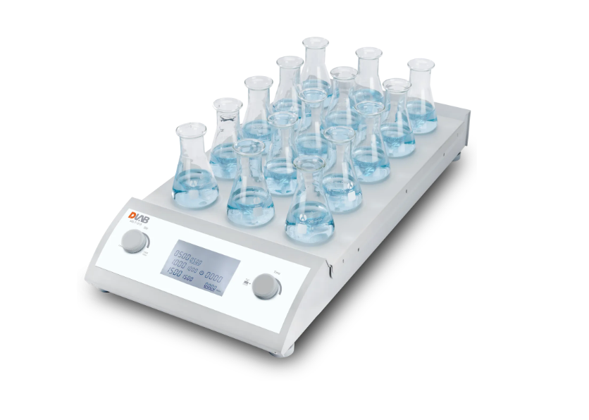 DLAB MS-T-S15 Dijital Manyetik Karıştırıcı | 15 Pozisyonlu | 1500 RPM