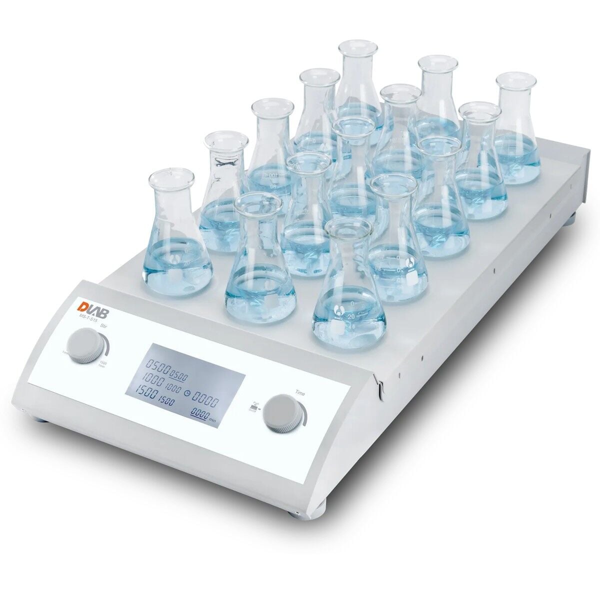 DLAB MS-T-S15 Dijital Manyetik Karıştırıcı | 15 Pozisyonlu | 1500 RPM