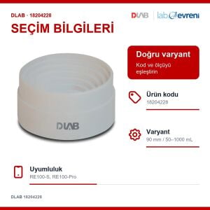 DLAB 18204228 90 mm Balon Tutucu | 50–1000 mL