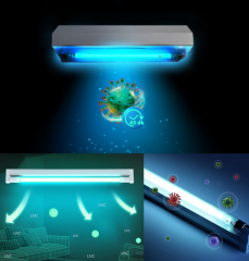 UVC Lamba | 60 Watt (2X30W) | Armatür & Bağlantı Kablosu Dahil Set