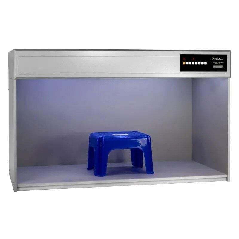 PCE INSTRUMENTS PCE-CIC 10-LED Renk Kontrol Kabini | 6 Işık Türü | 65 kg