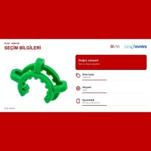 DLAB 18900188 Buharlaştırma Balonu Klipsi Yeşil
