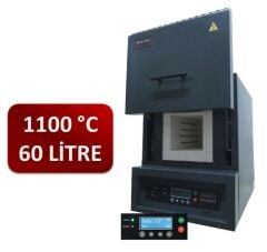 Magmatherm Kül Fırını | MT-1100-60-B2-LU | Standart Seri | Yukarı Açılır Kapak | 1100 °C | 60 Litre