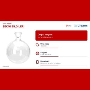DLAB 18300109 Toplama Balonu | 500 ML KS 35/20