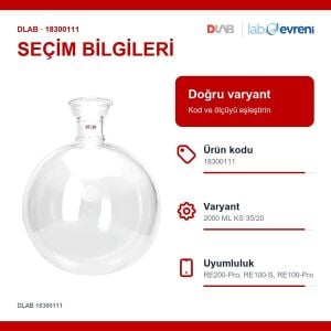 DLAB 18300111 Toplama Balonu | 2000 ML KS 35/20