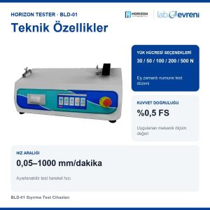 HORIZON TESTER BLD-01 Otomatik Sıyırma Test Cihazı | 500 N