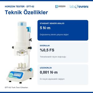 HORIZON TESTER DTT-02 Otomatik Tork Test Cihazı | 5 N·m