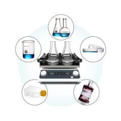 SERLAB SR-OS-20Pro Dairesel Çalkalayıcı | 20-200 rpm | 2 kg