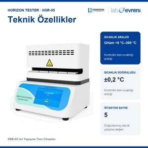 HORIZON TESTER HSR-05 Gradient Isıl Yapışma Test Cihazı | 5 İstasyon