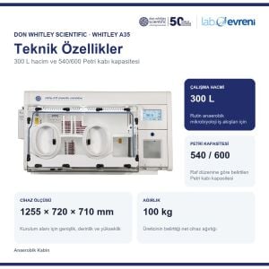 Don Whitley Scientific Whitley A35 Anaerobik Kabin | 300 L