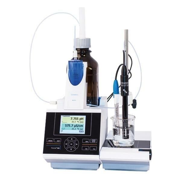 Schott Titroline TitroLine 7000 temel ünite TM 235 ve yazılım TitriSoft 3.5 (TZ 3571) ile