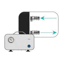 SERLAB SR-VP-30L Vakum Pompası | Pozitif/Negatif Basınç | 30 L/min