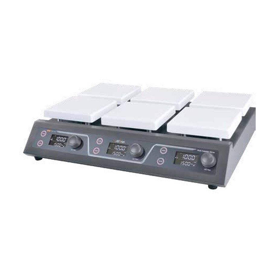 LABTron EVO HS1-M6 Çoklu Isıtıcılı Manyetik Karıştırıcı | 6 Nokta