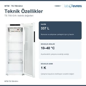 WTW TS 700-G/4-i BOD Soğutmalı İnkübatör | 208466
