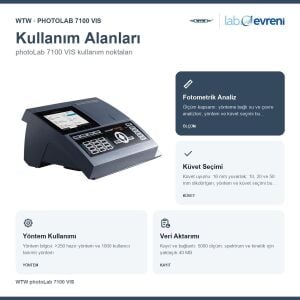WTW photoLab 7100 VIS Spektrofotometre | 250203