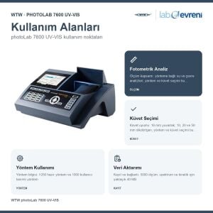 WTW photoLab 7600 UV-VIS Spektrofotometre | 250204