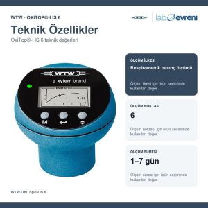WTW OxiTop®-i IS 6 BOD Ölçüm Sistemi | 208260