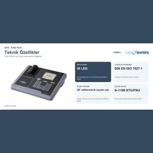 WTW Turb 750 IR Masa Tipi Turbidimetre | 600120