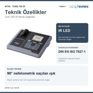WTW Turb 750 IR Masa Tipi Turbidimetre | 600120