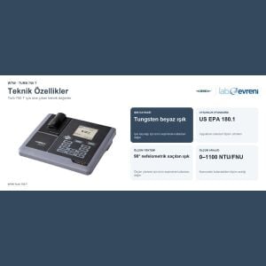 WTW Turb 750 T Masa Tipi Turbidimetre | 600130