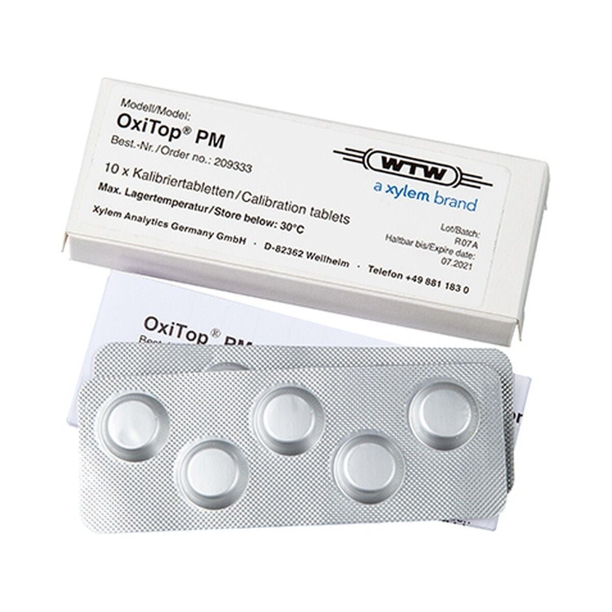 WTW OxiTop® PM OxiTop Aksesuarı | 209333