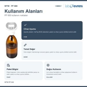 WTW PF 600 OxiTop Aksesuarı | 209100