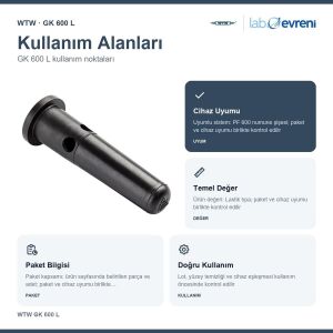 WTW GK 600 L OxiTop Aksesuarı | 209172
