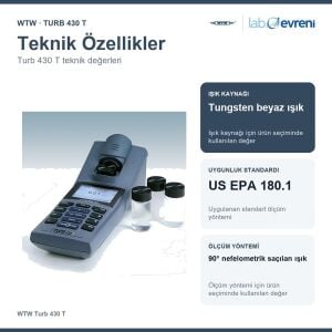 WTW Turb 430 T Portatif Turbidimetre | 600325