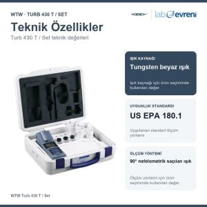 WTW Turb 430 T / Set Portatif Turbidimetre | 600326
