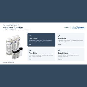 WTW Kal.Kit Turb 430/750 IR Turbidimetre Aksesuarı | 600560