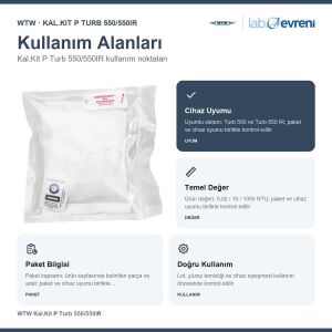 WTW Kal.Kit P Turb 550/550IR Turbidimetre Aksesuarı | 600542