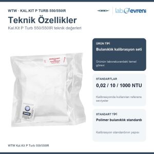 WTW Kal.Kit P Turb 550/550IR Turbidimetre Aksesuarı | 600542