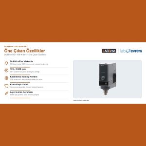 LABTron OS1-10S-A-Set Mekanik Karıştırıcı | Analog | 15L | 50.000 mPas