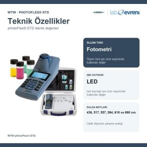 WTW pHotoFlex® STD Portatif Fotometre | 251105